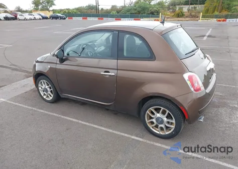 2012 Fiat 500 Pop z USA, uszkodzony, nr VIN 3C3CFFAR6CT370988